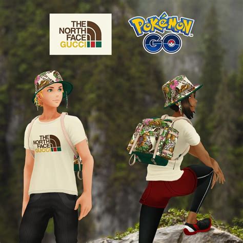 north face gucci pokémon go